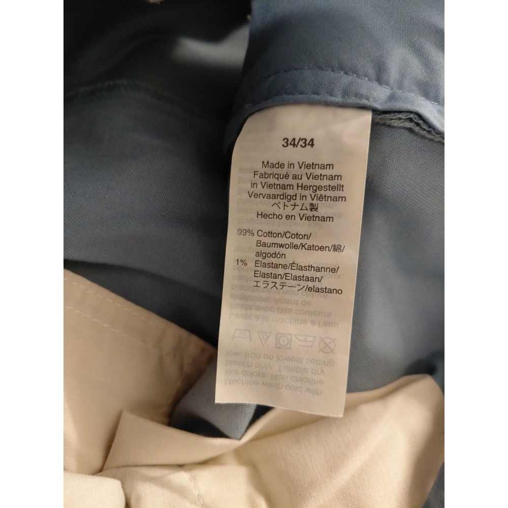 J.CREW Men's Straight Fit Flex Chino Pants Blue, 34x34 - Picture 4 of 5